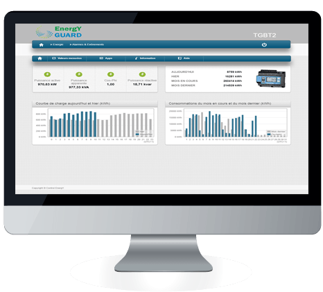 systeme de management d'énergie logiciel de gestion energie energy guard